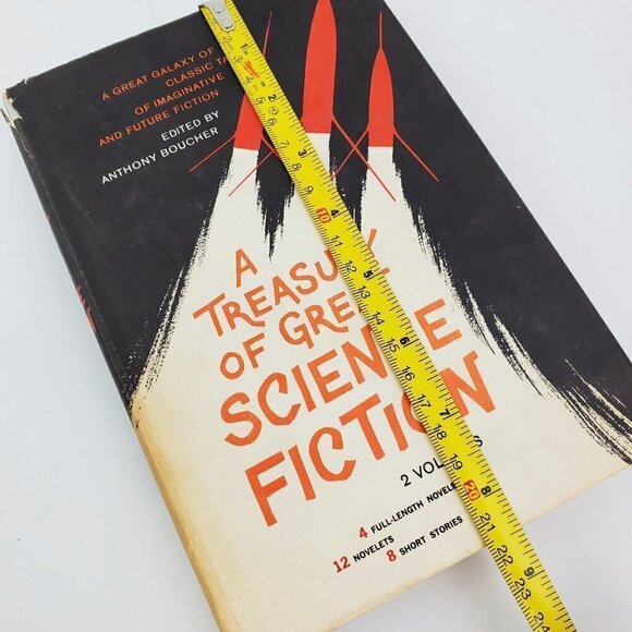 Treasury Great Science Fiction Vol. 2 Anthony Boucher Vintage 1959 Wear Intact - Picture 13 of 13